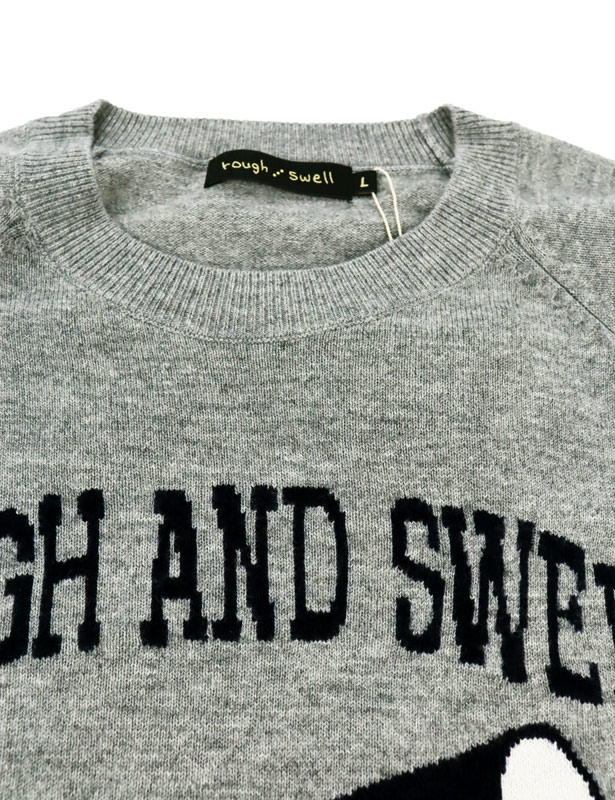 rough&swell ��ե���ɥ������� CHEER HORN SWEATER �˥å� ���졼 RSM-24277 / ����ե����� ��� ���&��������