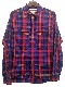 50OFFWhite Mountaineering ۥ磻ȥޥƥ˥ ޥɥ饹å ͥӡ MADRAS CHECK SHIRT  WM1971104