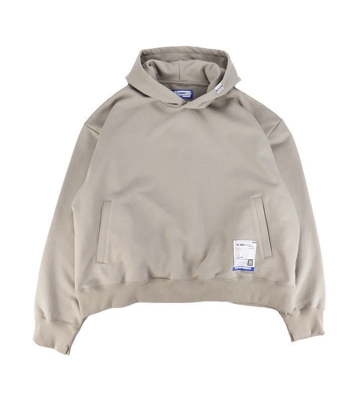 Maison MIHARA YASUHIRO in��stru(men-tal). HEAVY WEIGHT FRENCH TERRY HOODIE �饤�ȥ��졼 I16HD542