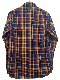 White Mountaineering ۥ磻ȥޥƥ˥ ޥɥ饹å ߥ֥롼 MADRAS CHECK SHIRT  WM1971104