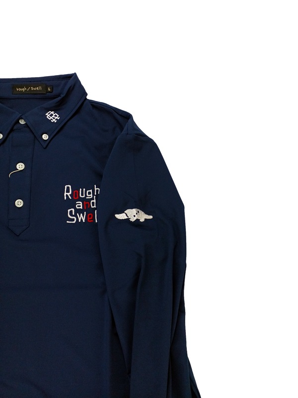 rough&swell ラフアンドスウェル HOMES POLO ポロシャツ ネイビー RSM ...