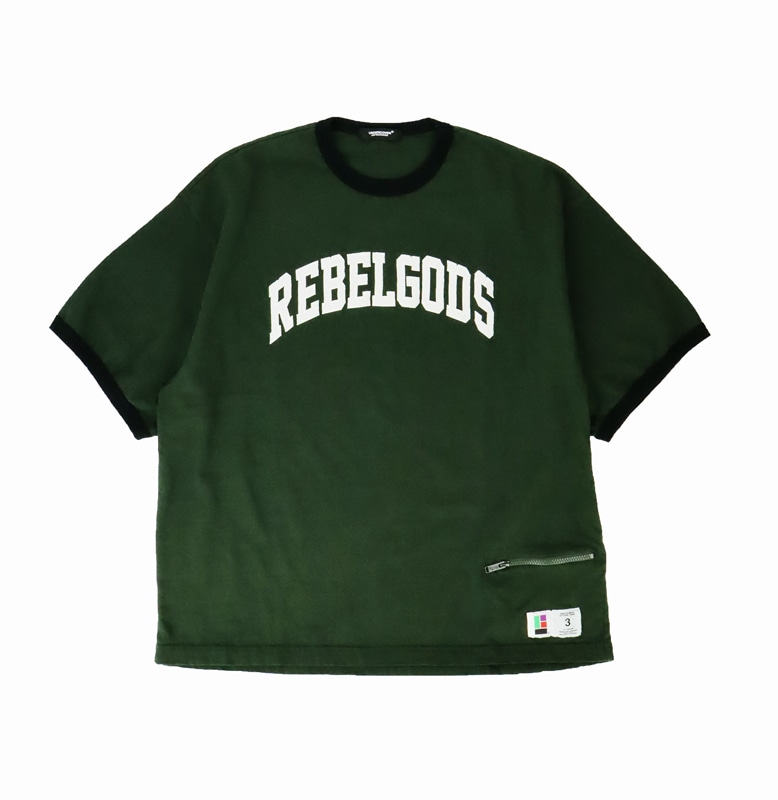 23SS】 UNDERCOVER アンダーカバー ラフィー天竺TEE REBELGODS