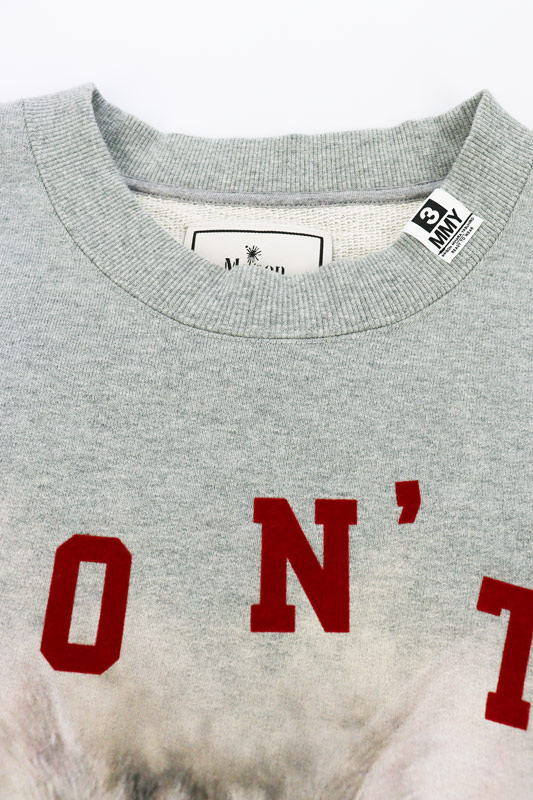 ��26AW��Maison MIHARA YASUHIRO �᥾�� �ߥϥ�䥹�ҥ� Cat Printed Sweatshirt ���졼 J17PO782