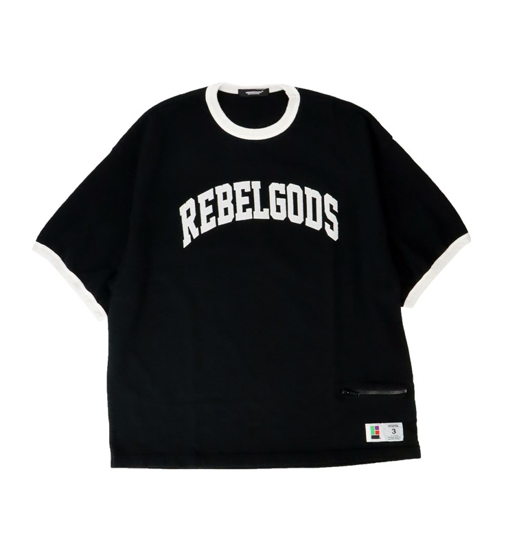 23SS】 UNDERCOVER アンダーカバー ラフィー天竺TEE REBELGODS PATCH