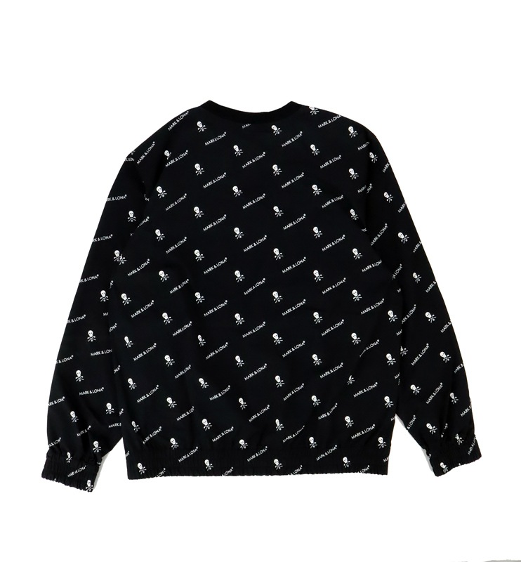 MARK&LONA マークアンドロナ Union Frequency Crew Top | MEN ブラック
