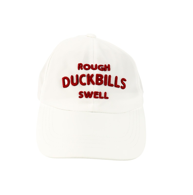 rough&swell ��ե���ɥ������� SIMPLE LOGO CAP ����å� �ۥ磻�� RSA-26002