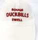 rough&swell ��ե���ɥ������� SIMPLE LOGO CAP ����å� �ۥ磻�� RSA-26002