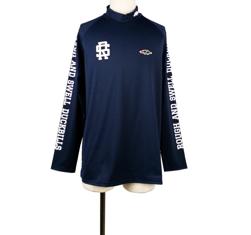 rough&swell ラフアンドスウェル ATHLETIC MOCK モックネック ネイビー