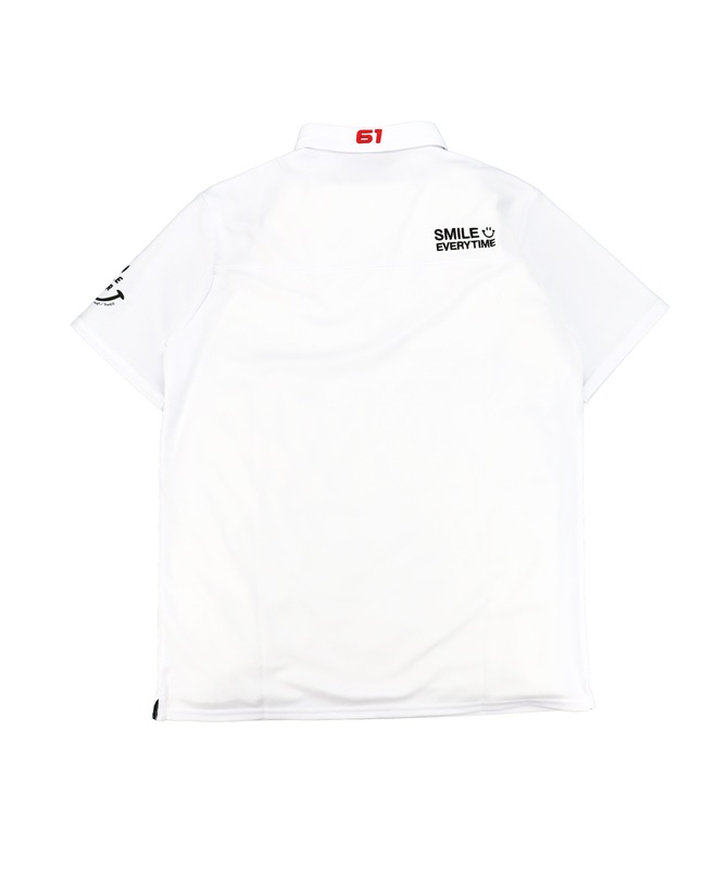 rough&swell ��ե���ɥ������� SMILE TOUR POLO �ݥ������ �ۥ磻�� RSM-25003