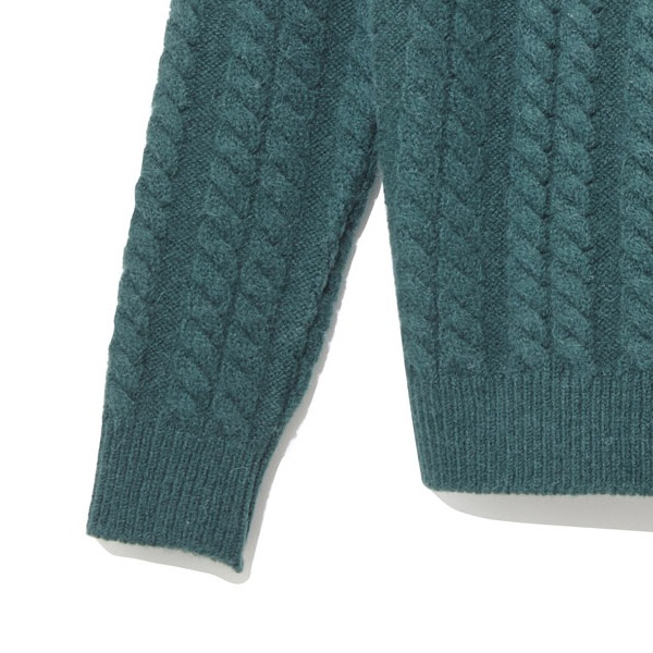 50%OFFNAISSANCE ͥ ֥ 롼ͥå˥å ꡼ CABLE CREW NECK KNIT 16A-NSA-NK-05