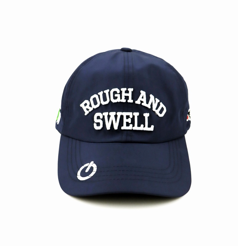 rough & swell ラフアンドスウェル キャップ ネイビー ゴルフ カジュアルゴルフドットコムby PALM SPRINGSにrough&swell［ラフ