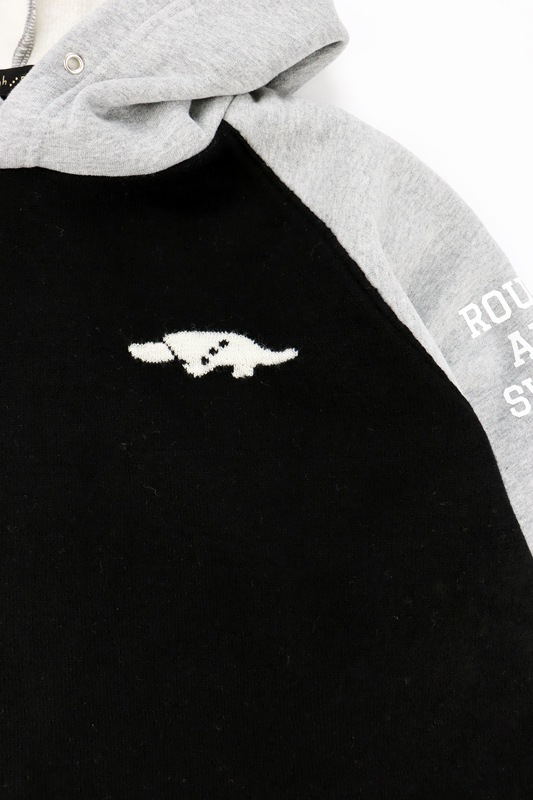 rough&swell ��ե���ɥ������� BRIGHTON HOODIE �˥åȥѡ����� �֥�å� RSM-24282 / ����ե����� ��� ���&��������