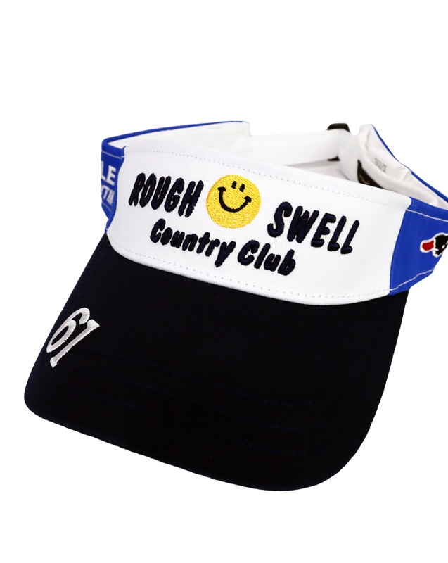 rough&swell ��ե���ɥ������� SMILE SUN VISOR �Х����� �֥롼 RSA-25009