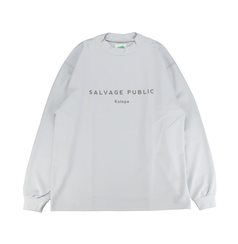 SALVAGE PUBLIC Kolepa グレー トレーナー　サイズL SALVAGE PUBLIC Kolepa サルベージパブリック コレパ ポロシャツ