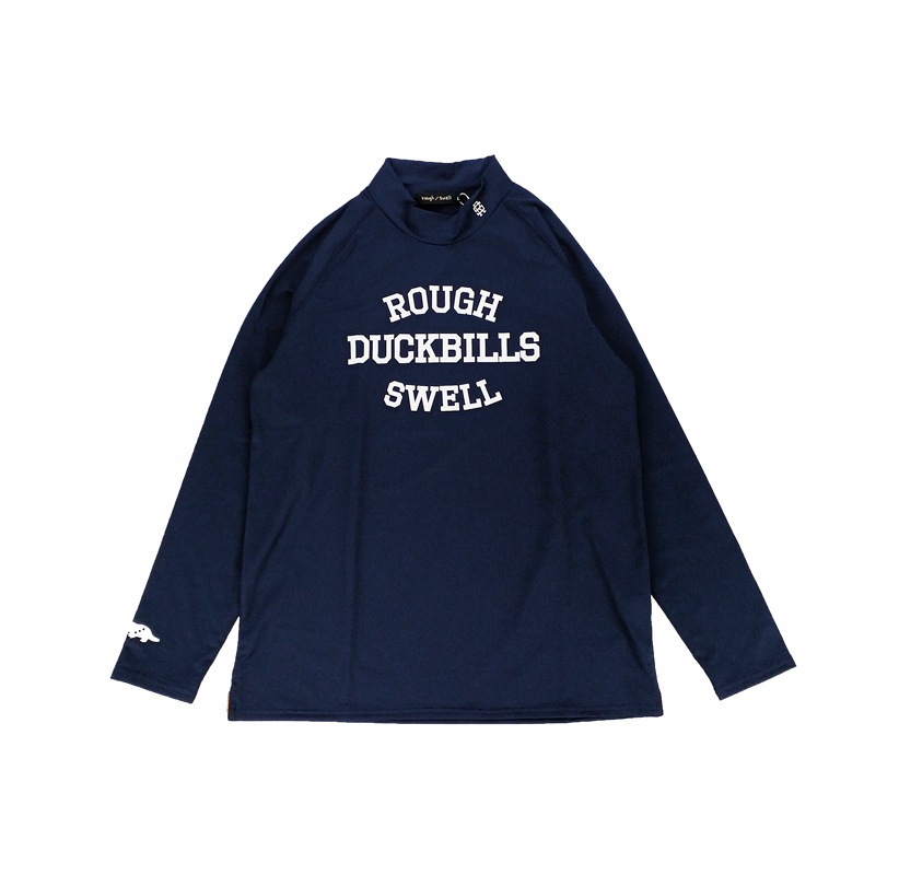 rough&swell モックネック M ネイビー rough&swell ラフアンドスウェル BIG R HOT MOCK モックネック