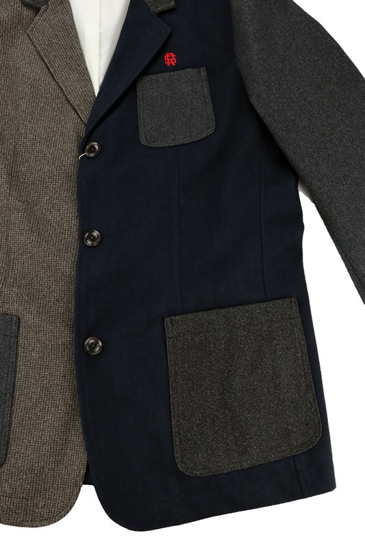 rough&swell ��ե���ɥ������� OXFORD JACKET 2 ���㥱�å� ���쥤���� RSM-24288 / ����ե����� ��� ���&��������