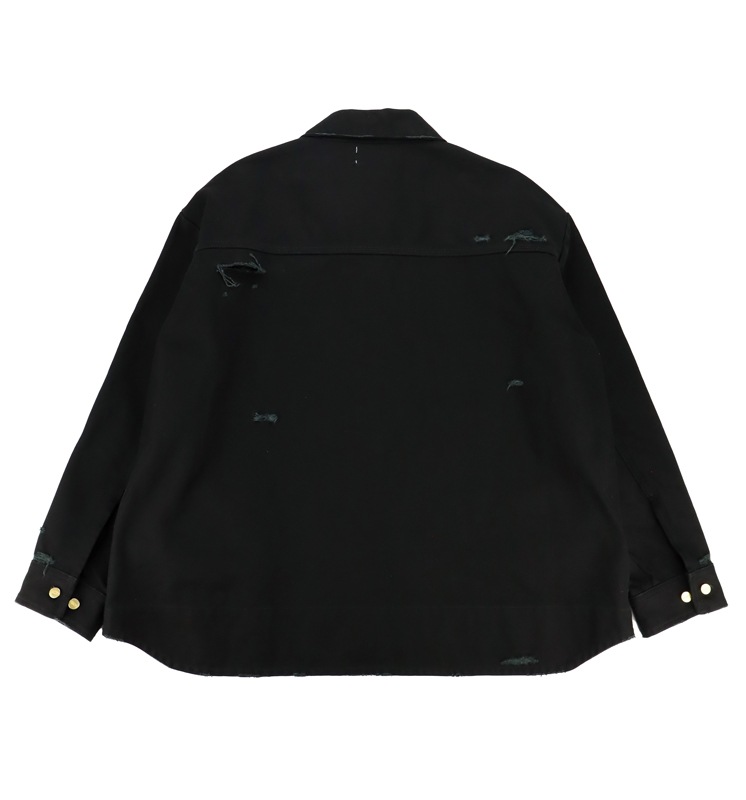 KAMIYA ���ߥ� BORO Duck Jacket �֥�å� G13JK023