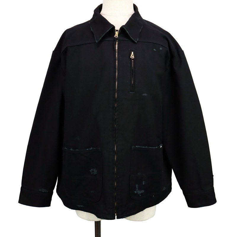 KAMIYA ���ߥ� BORO Duck Jacket �֥�å� G13JK023