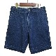 ��50%OFF��HELLOS EXTRAFINE �ϥ������������ȥ�ե����� Washed Denim Shorts �����å���ɥǥ˥� ���硼�ȥѥ�� 9181-60-008