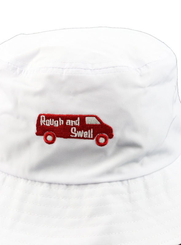 rough&swell ��ե���ɥ������� RED BUS HAT �ϥå� �ۥ磻�� RSA-26009