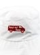 rough&swell ��ե���ɥ������� RED BUS HAT �ϥå� �ۥ磻�� RSA-26009