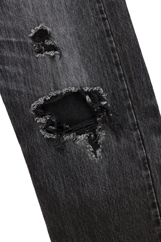 25SSKAMIYA ߥ BORO Denim Straight Pants ֥å G14PT038