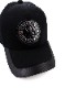 MARK&LONA �ޡ�������ɥ��� Circled SKL Cap | MEN and WOMEN ����å� �֥�å� MLF-4C-FC03