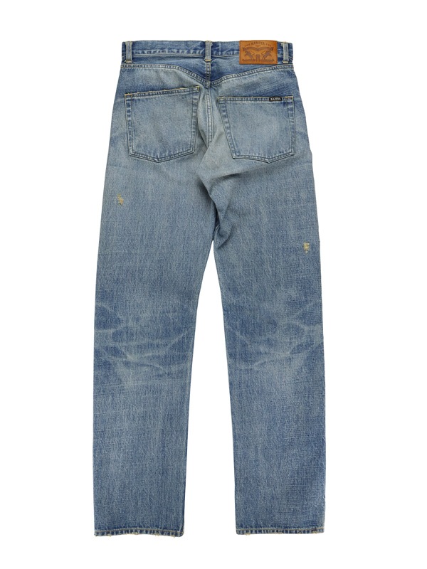 ��25SS��KAMIYA ���ߥ� BORO Denim Straight Pants ����ǥ��� G14PT038