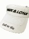 MARK&LONA �ޡ�������ɥ��� Avenir Visor | MEN and WOMEN �Х����� �ۥ磻�� MLF-2C-FC02