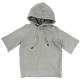 50%OFFTHE RERACS 饯 URAKIMOU SHORT SLEEVES PULLOVER TOP GRAY ѡ 17SS-RECS-147-J
