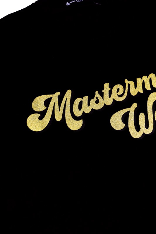 SALEMASTERMIND WORLD ޥޥɡɡGLITTER SKULL TEE MW24S12-TS134 ֥å