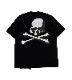 24SSMASTERMIND WORLD ޥޥɡɡGLITTER SKULL TEE MW24S12-TS134 ֥å