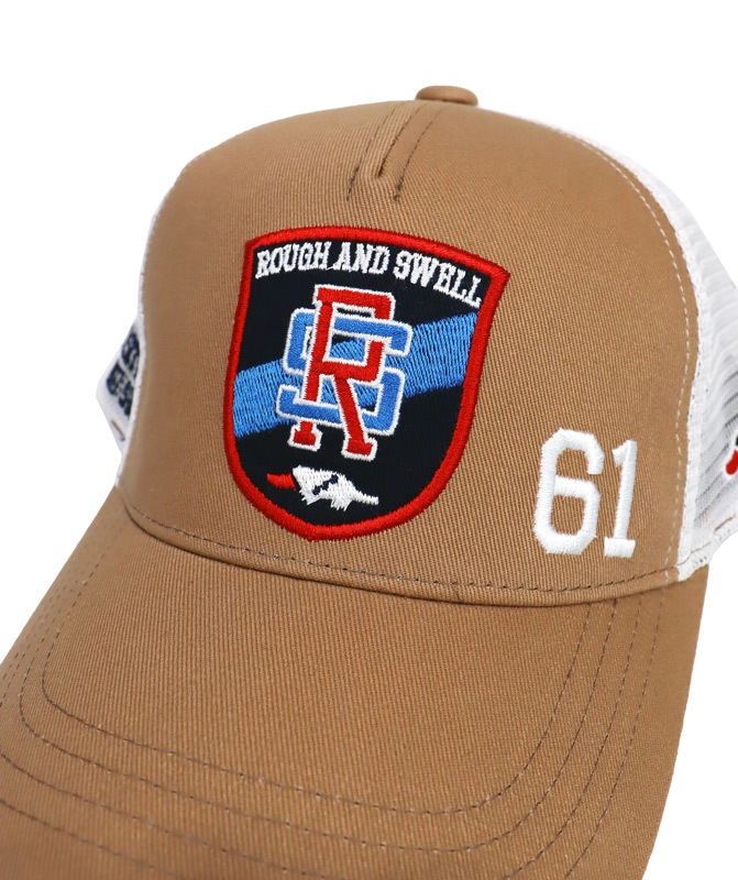 rough&swell ラフアンドスウェル PREPPY MESH CAP キャップ ブラウン