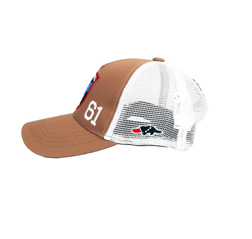 rough&swell ラフアンドスウェル PREPPY MESH CAP キャップ ブラウン