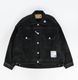 Maison MIHARA YASUHIRO in��stru(men-tal). HARD WASHED SELVAGE DENIM JACKET �֥�å� I16BL081