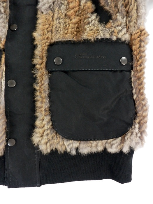 50%OFF.efilevol եܥ ӥåȥե֥륾 ֥å Fur Paraffin Parka efiLPTN-JK03u / ѡ ߥ꥿꡼