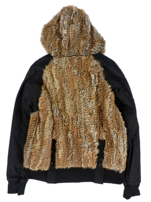 50%OFF.efilevol եܥ ӥåȥե֥륾 ֥å Fur Paraffin Parka efiLPTN-JK03u / ѡ ߥ꥿꡼