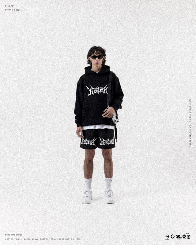 50%OFF】STAMPD スタンプド Black Water Hoodie パーカー ブラック SLA