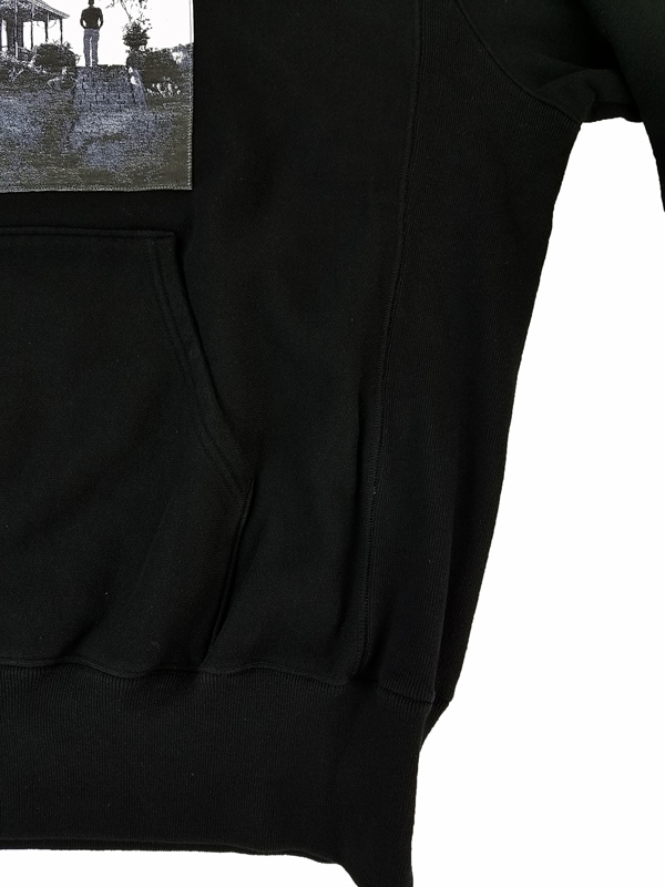 UNDERCOVER アンダーカバー 脇フライスHOODIE PSYCHOJQパッチ ブラック