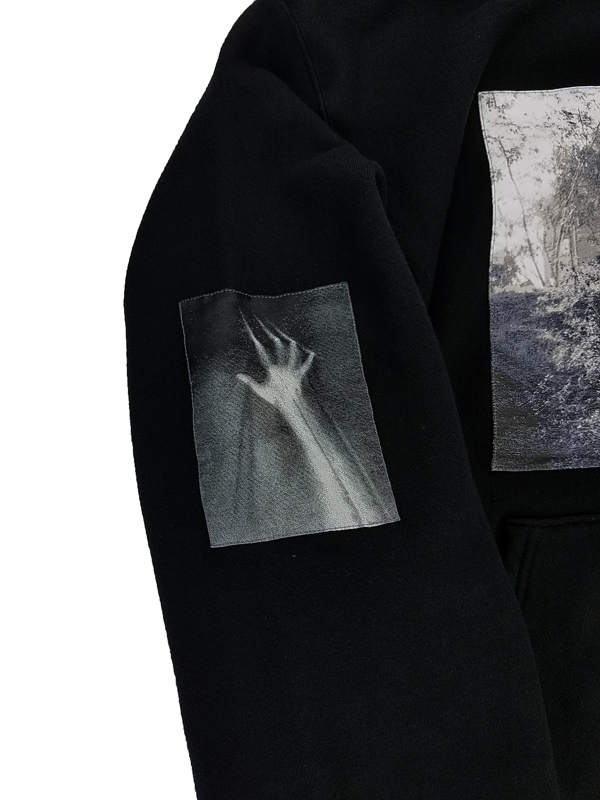 UNDERCOVER アンダーカバー 脇フライスHOODIE PSYCHOJQパッチ ブラック