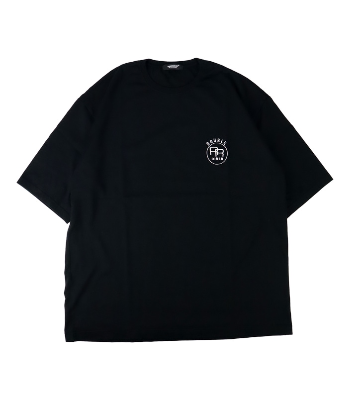 24AW】 UNDERCOVER アンダーカバー ワイドTEE DubleDinner ブラック