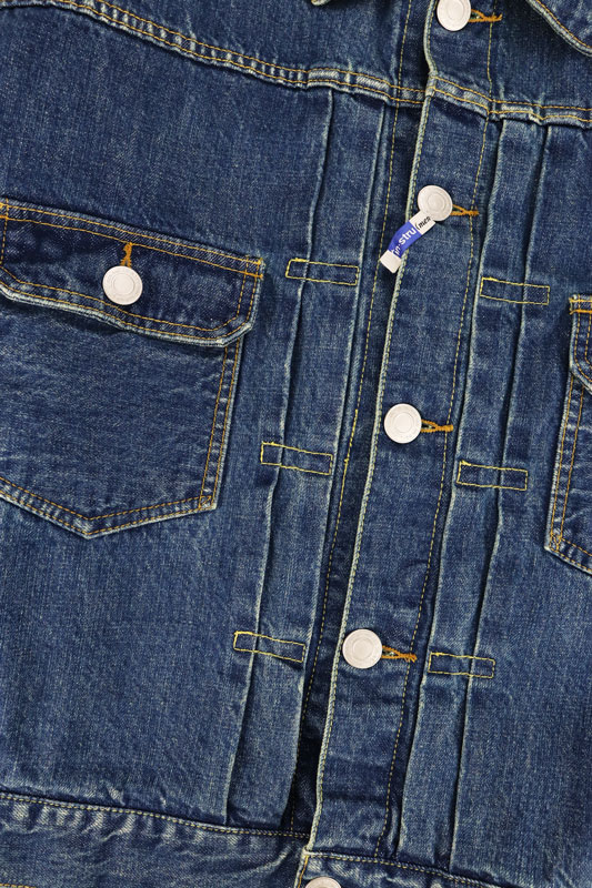 Maison MIHARA YASUHIRO in��stru(men-tal). HARD WASHED SELVAGE DENIM JACKET ����ǥ��� I16BL081