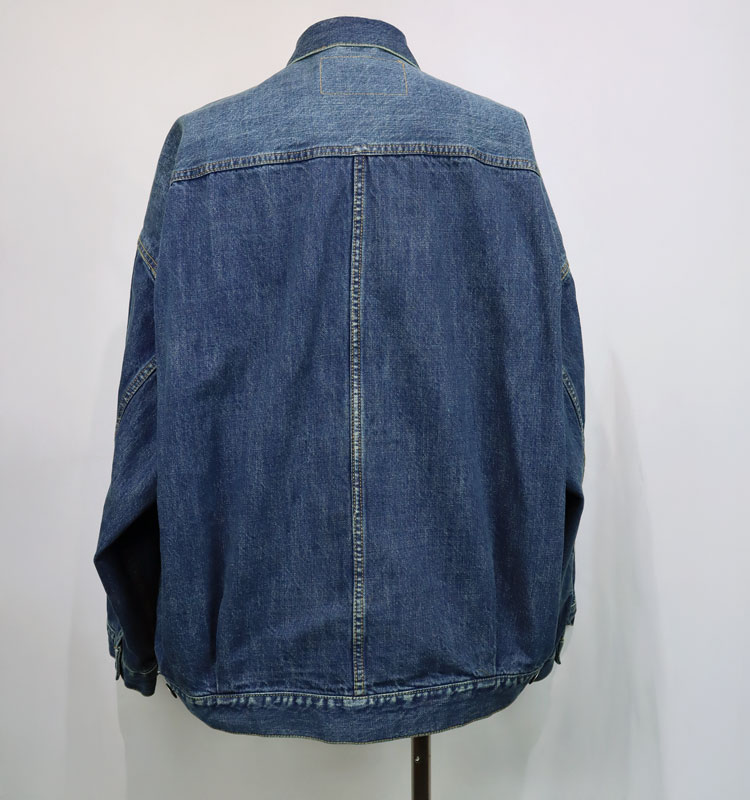 Maison MIHARA YASUHIRO in��stru(men-tal). HARD WASHED SELVAGE DENIM JACKET ����ǥ��� I16BL081