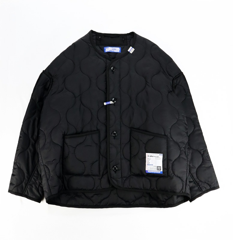 Maison MIHARA YASUHIRO in��stru(men-tal). RIPSTOP LINER QUILT JACKET �֥�å� I16BL061