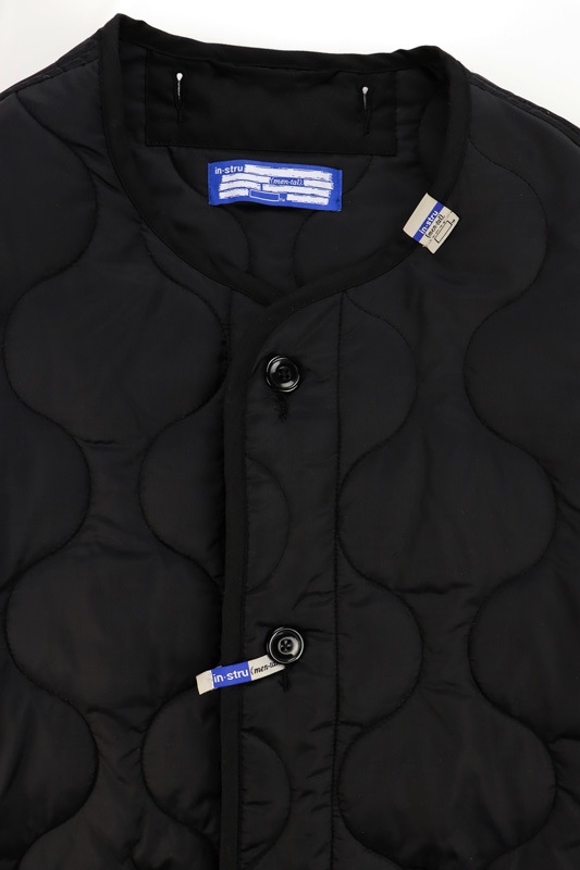 Maison MIHARA YASUHIRO in��stru(men-tal). RIPSTOP LINER QUILT JACKET �֥�å� I16BL061