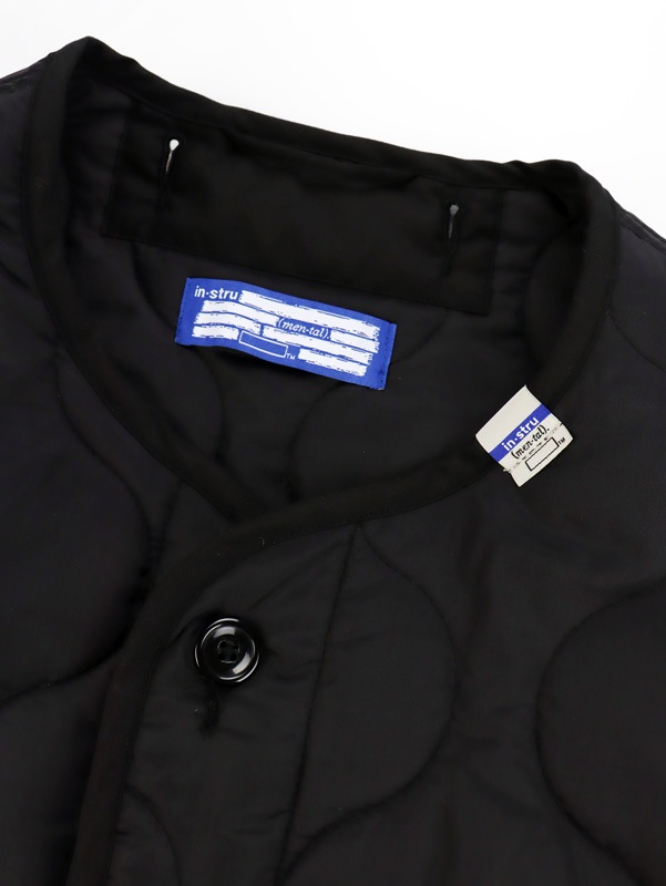 Maison MIHARA YASUHIRO in��stru(men-tal). RIPSTOP LINER QUILT JACKET �֥�å� I16BL061