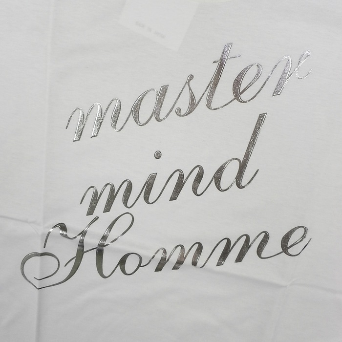 ��SALE��mastermind �ޥ������ޥ���� �ץ���T����� �ۥ磻�� 16SSMMF-TS18-015-1