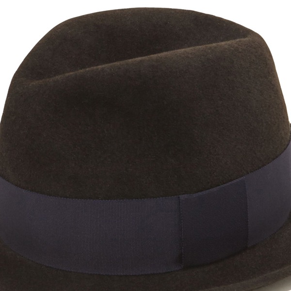 ��70%OFF��NAISSANCE �ͥ����� �ե��ɥ�ϥå� �֥饦�� FEDORA HAT 16A-NSA-AC-01
