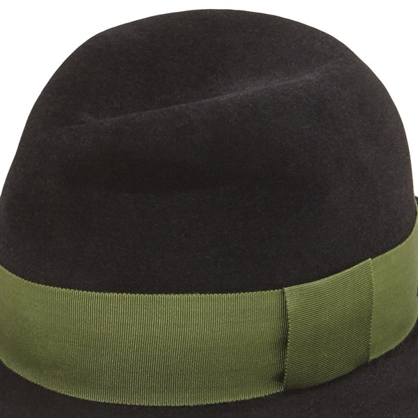 ��50%OFF��NAISSANCE �ͥ����� �ե��ɥ�ϥå� �֥�å� FEDORA HAT 16A-NSA-AC-01