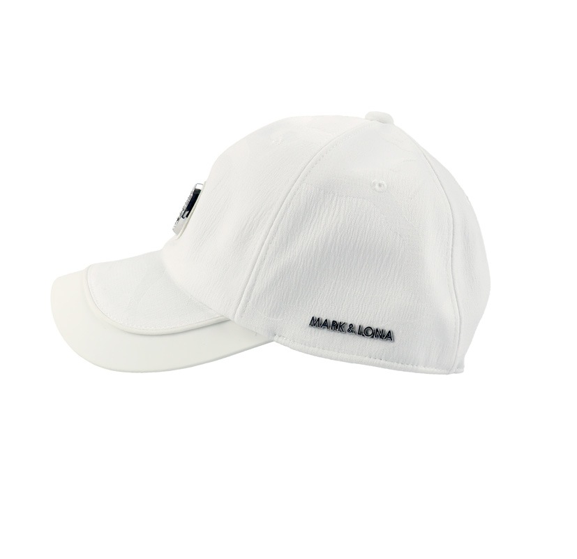 MARK&LONA �ޡ�������ɥ��� Gauge Camo Leather Trim Cap | MEN and WOMEN ����å� �ۥ磻�� MLF-6A-FC01